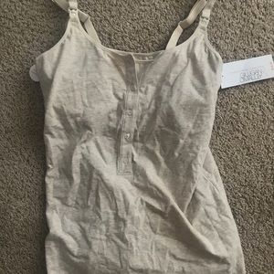 Nursing/maternity top Henley nursing tank